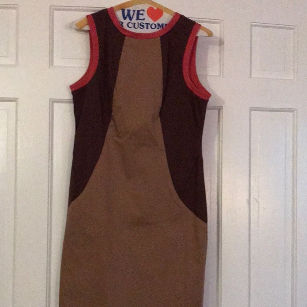 Multi color dress in size 10
